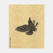 Tancing Norse Raven Fleecedecke (Vorderseite)