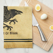 Tancing Norse Raven Geschirrtuch (Viertel Falte)