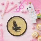 Tancing Norse Raven Pappteller (Party)