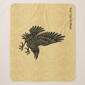 Tancing Norse Raven Sherpadecke (Vorderseite)