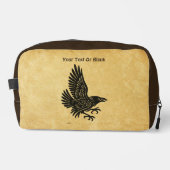 Tancing Norse Raven Waschbeutel (Vorderseite)