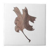 Tancing Oak Leaf Brown Fliese (Vorderseite)