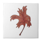 Tancing Oak Leaf Red Fliese (Vorderseite)
