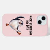 Tancing Pinguin Phone Case (Rückseite (Horizontal))