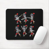 Tancing Pirate Skeletons TanzChallenge Boys Kinder Mousepad (Mit Mouse)