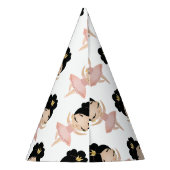 Tancing Princess Ballerina Party Hat Partyhütchen (Rückseite)