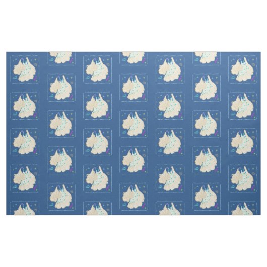 Tancing Scottish Terrier Stoff (Fat Quarter (45,7 x 55,9 cm))