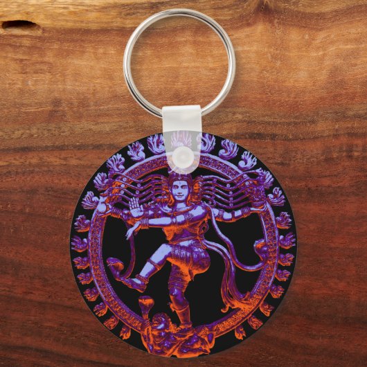 Tancing Shiva Schlüsselanhänger (Vorderseite)