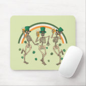 Tancing Skeletons St Patrick Mousepad (Mit Mouse)