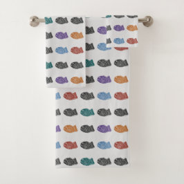 Tancing Taiyaki Badhandtuch Set