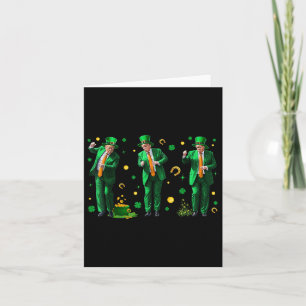 Tancing Trump St. Patricks Day , Uni-Erwachsene, Karte