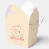 Tandem Bicycle, Birds und Banner Wedding Vielen Da Geschenkschachtel (Geöffnet)