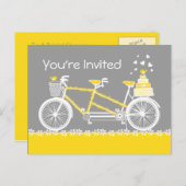 Tandem Bicycle Custom Doran Postkarten (Vorne/Hinten)