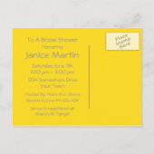 Tandem Bicycle Custom Doran Postkarten (Rückseite)