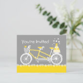 Tandem Bicycle Custom Doran Postkarten (Stehend Vorderseite)