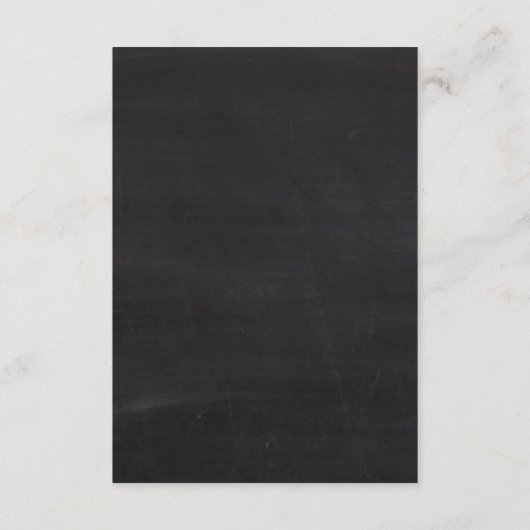 Tandem-Fahrrad auf Kopfbrett Hochzeitsbeilage Begleitkarte (Rückseite)