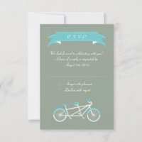 Tandem-Fahrrad (grau / blau) UAWG