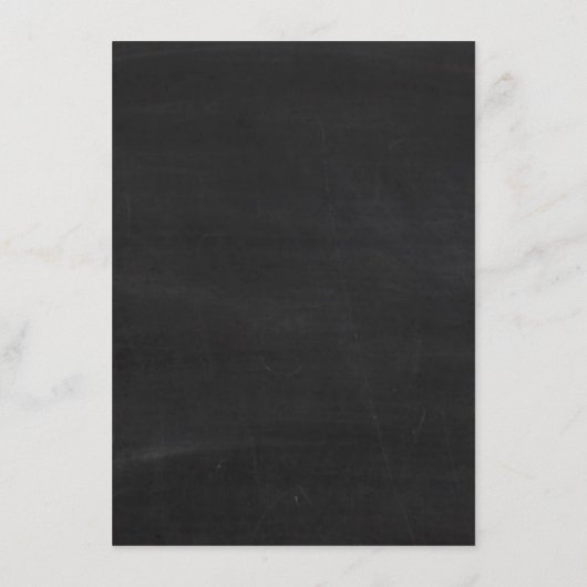 Tandem-Fahrrad-Menü auf der Tafel Hochzeitsmenü Menükarte (Rückseite)