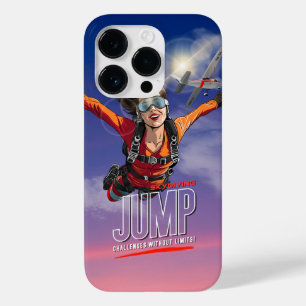Tandem-Fallschirmspringen-Fühle Freiheit über den  Case-Mate iPhone 14 Pro Hülle