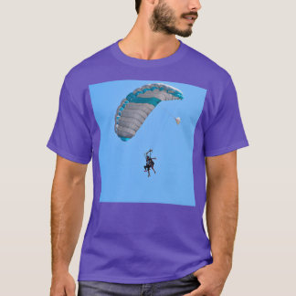 Tandem-Gleitschirm-Trainer und Trainee-Anhänger T-Shirt
