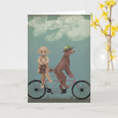 Tandem Karte (Gelbe Blume)