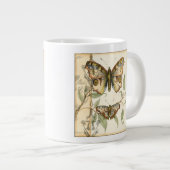 Tandem schlägt über grüne Blätter Jumbo-Tasse (Vorderseite Rechts)