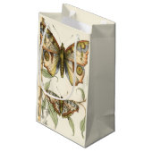 Tandem schlägt über grüne Blätter Kleine Geschenktüte (Rückseite Schrägansicht)