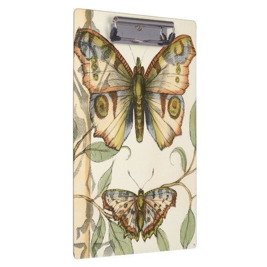 Tandem schlägt über grüne Blätter Klemmbrett (Rechts)