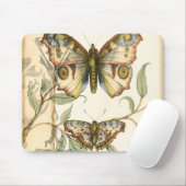 Tandem schlägt über grüne Blätter Mousepad (Mit Mouse)