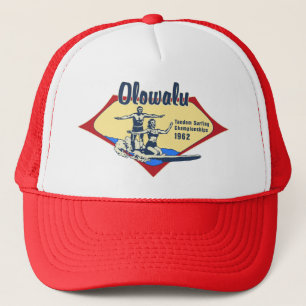 Tandem Surfen Hawaiianische LKWs Hats Truckerkappe