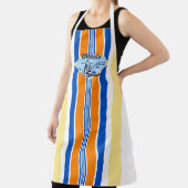 Tandem Surfen Hawaiianisches Vintages Surfdesign - Schürze (InSitu)