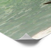 Tandem Surfen in Noosa Poster (Ecke)