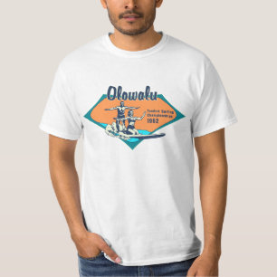 Tandem-Surfing-Hawaiian-Guys-T-Shirts T-Shirt