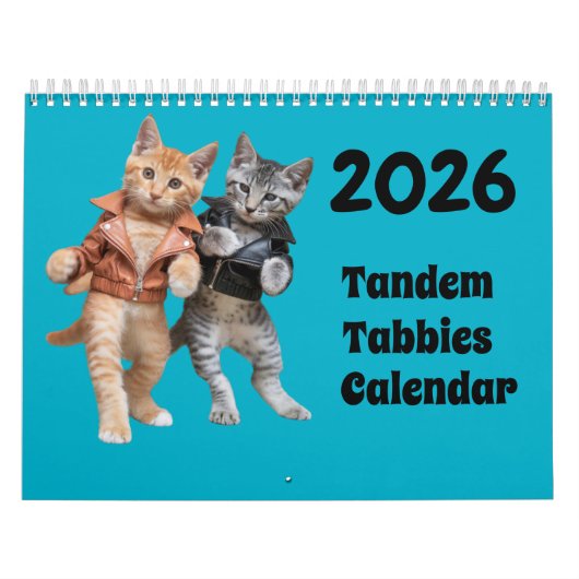 Tandem Tabbies Calendar Kalender (Titelbild)