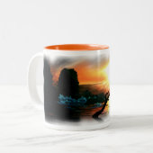 "Tandem" Zwei-Ton Tasse (Vorderseite Links)