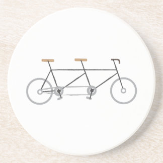 Tandemfahrrad Getränkeuntersetzer