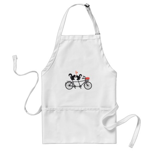 Tandemfahrrad mit Eichhörnchen Schürze (Vorne)