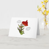 TandemFallschirmspringen Karte (Gelbe Blume)