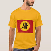 Tang-Dynastie-Flagge T-Shirt (Vorderseite)