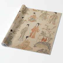 Tang-Dynastie-Zofen Geschenkpapier