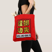 Tang Lang Praying Mantis Kung Fu Gold Script Siege Tasche (Von Nahem)