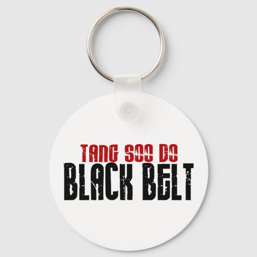 Tang Soo Do Black Belt Karate Schlüsselanhänger (Vorderseite)