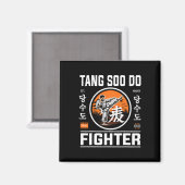 Tang Soo Do Fighter - für den Fan des koreanischen Magnet (Vorderseite/Rückseite)