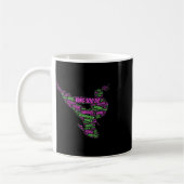 Tang Soo Do Girls Ausbildung für Kampfkunst Kaffeetasse (Links)