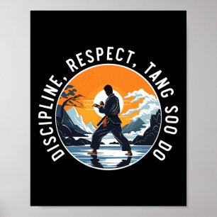 Tang Soo Do Korean Karate Martial Arts Martial Art Poster
