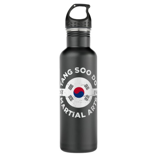 Tang Soo Do Martial Arts Südkorea Karate Edelstahlflasche (Vorderseite)