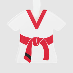 Tang Soo Do Red Belt 2. Gup Personalisiert Ornament
