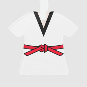 Tang Soo Do Red Belt 2. Stufe Personalisiert Ornament
