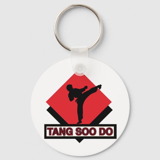Tang Soo Do red diamond Schlüsselanhänger (Vorderseite)