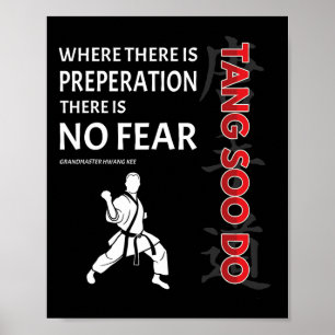 Tang Soo Do Shirt Karate Martial Arts Geschenke Tr Poster
